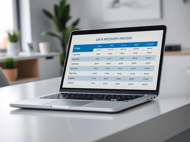 Data recovery price ranges and diagnosis factors